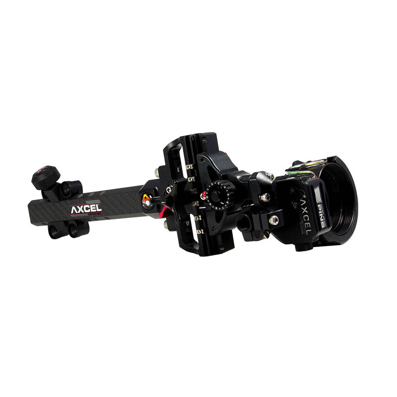 Axcel Accutouch Carbon Pro Sight With Multi-Pin Accustat Scope - 3 Pin .019 - Extreme Outfitters