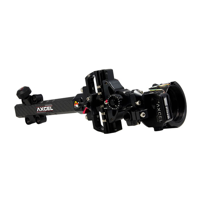 Axcel Accutouch Carbon Pro Sight With Multi-Pin Accustat Scope - 3 Pin .019 - Extreme Outfitters