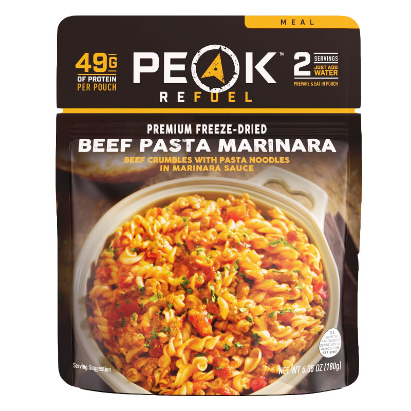 Peak Refuel Beef Pasta Marinara - Extreme Outfitters