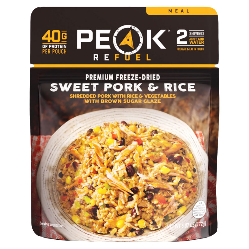 Peak Refuel Sweet Pork & Rice - Extreme Outfitters