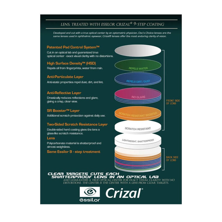 Axcel AV41 Clear Target Doc's Choice Lens - 4X - Extreme Outfitters
