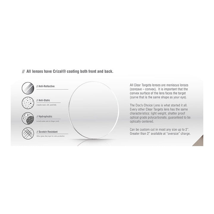 Axcel AV41 Clear Target Doc's Choice Lens - 4X - Extreme Outfitters