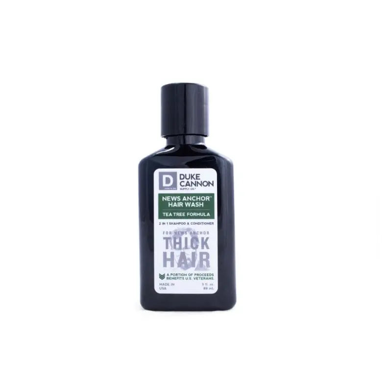 3oz Duke Cannon Tea Tree Hair Wash