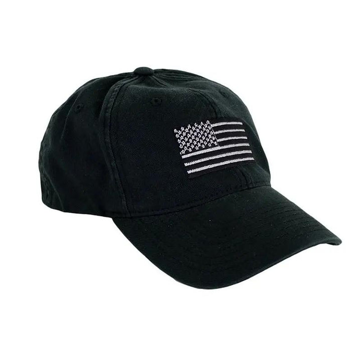 Flex Fit Flag Hat Subdued Black Extreme Outfitters