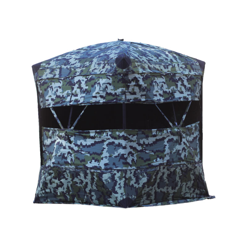 Xenek Ascent Ground Blind with Backpack - Kuiu Verde 2.0 Camo