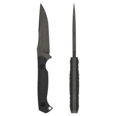 Toor Knives Krypteia Carbon Profile and Back