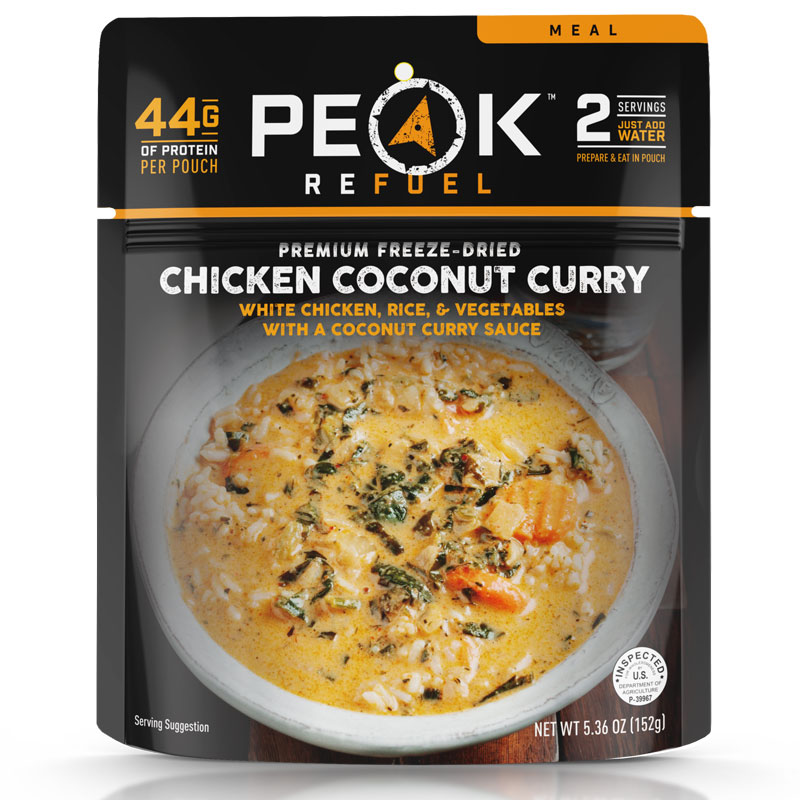 Peak Refuel Chicken Coconut Curry Adventure Meal