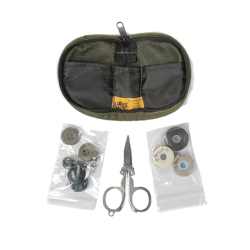 Raine Tactical Military Sewing Kit Open