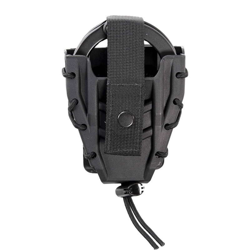 High Speed Gear Polymer Handcuff Taco Black Front