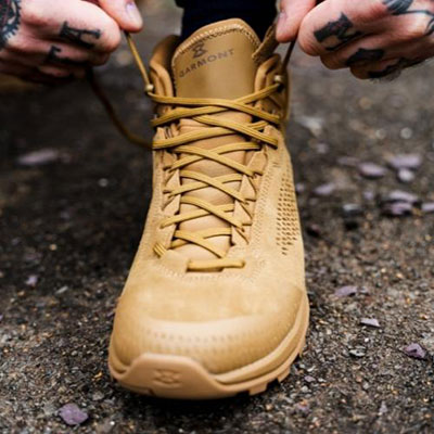 Garmont Tactical T4 Groove Coyote front lacing