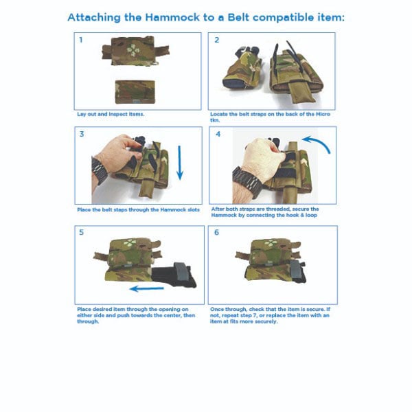 Shear Hammock Belt Instructions