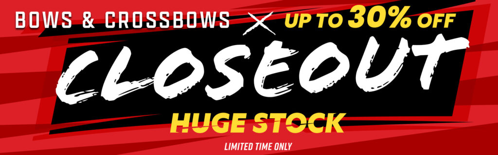 Closeout bows Sale
