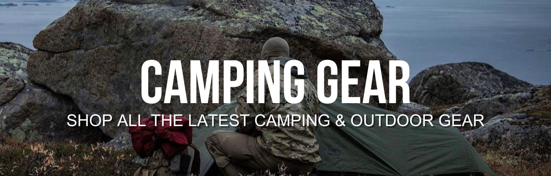 Camping Top Website Banner 1800 × 575 | Extreme Outfitters | Outdoor & Camping Gear Store